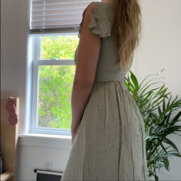 Lulus Completely In Love Sage Green Dress - Picture 4 of 6